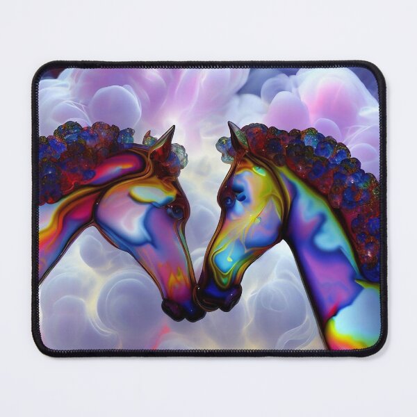 Item preview, Love under the clouds - Two horses united designed and sold by Girih.