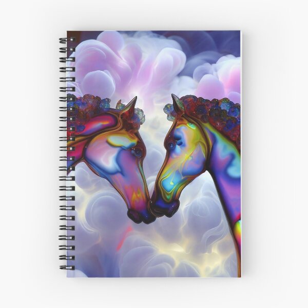 Item preview, Love under the clouds - Two horses united designed and sold by Girih.