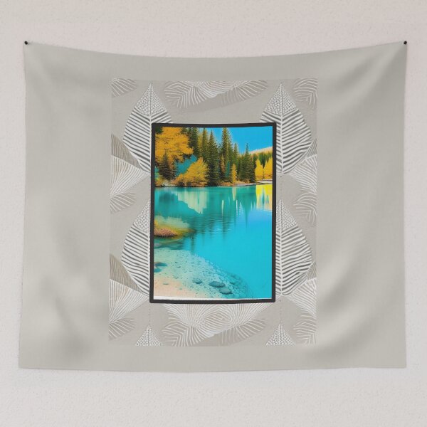 Item preview, Turquoise Scenery designed and sold by lifeinspired4u.