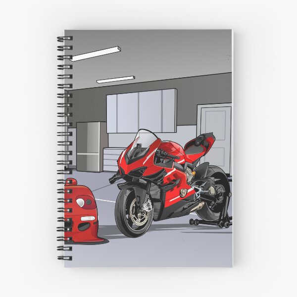 Artikelvorschau, Ferrari x Ducati in garage entworfen und verkauft von MotorcycleLove.