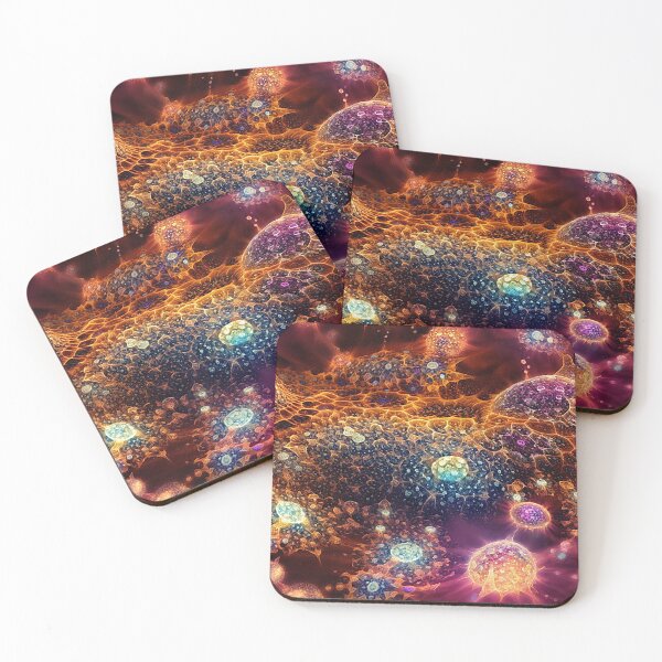 Item preview, Cosmic Cells from Another World designed and sold by Banded-Canyon.