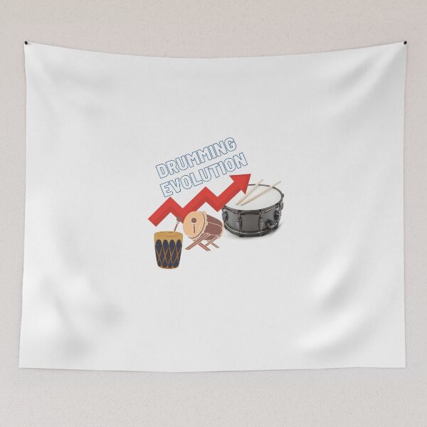 Item preview, drumming design designed and sold by ShopExpressPR.