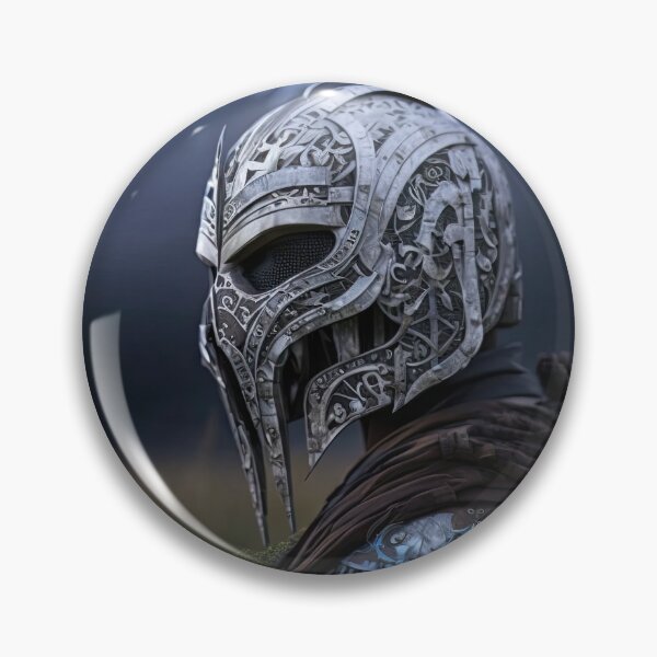 Item preview, The Knight's Quest: A Majestic Warrior Amidst the Mountains designed and sold by FireScreen.
