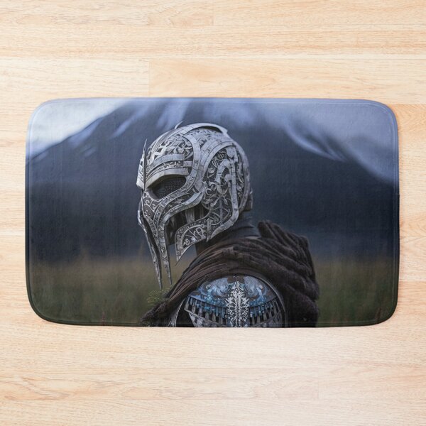 Item preview, The Knight's Quest: A Majestic Warrior Amidst the Mountains designed and sold by FireScreen.