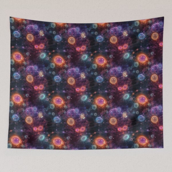 Item preview, Cosmic Cells from Another World designed and sold by Banded-Canyon.