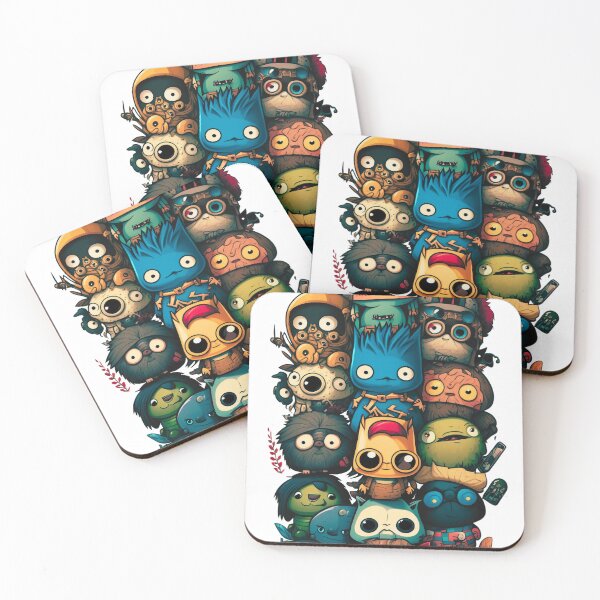 Item preview, Cute cartoon characters graffiti art designed and sold by Creative-Toucan.