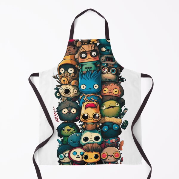 Item preview, Cute cartoon characters graffiti art designed and sold by Creative-Toucan.