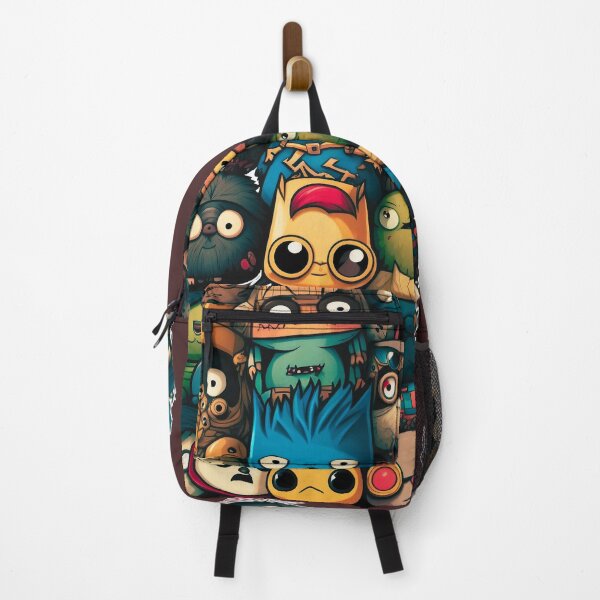 Item preview, Cute cartoon characters graffiti art designed and sold by Creative-Toucan.