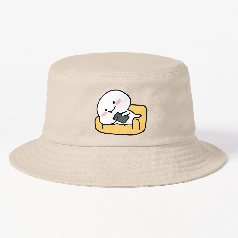 Gudetama Bucket Hat Unisex Fisherman Hat Gifts for Gudetama Fans