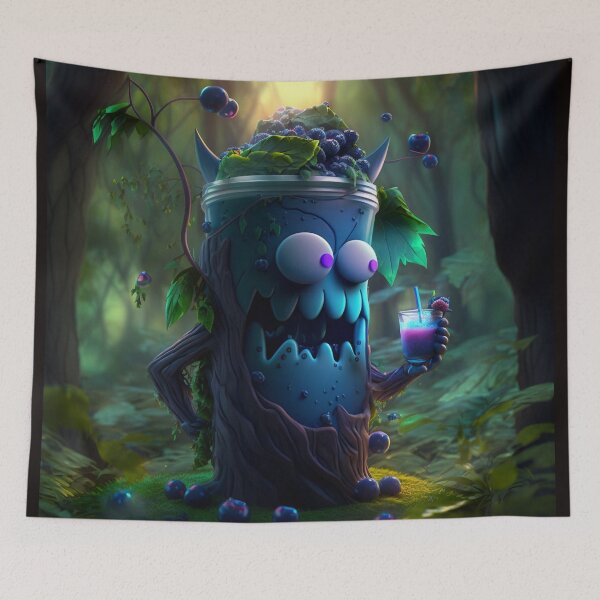 Item preview, Blueberry Smoothie designed and sold by Fantasy Masterpiece.