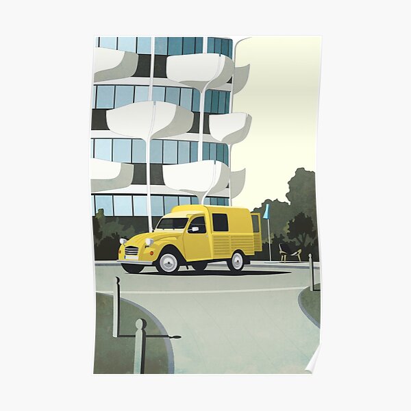 Citroën 2CV AZU Poster