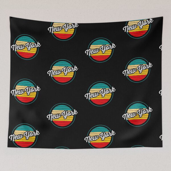 Item preview, New York - Retro Sunset designed and sold by Meliafroggy.