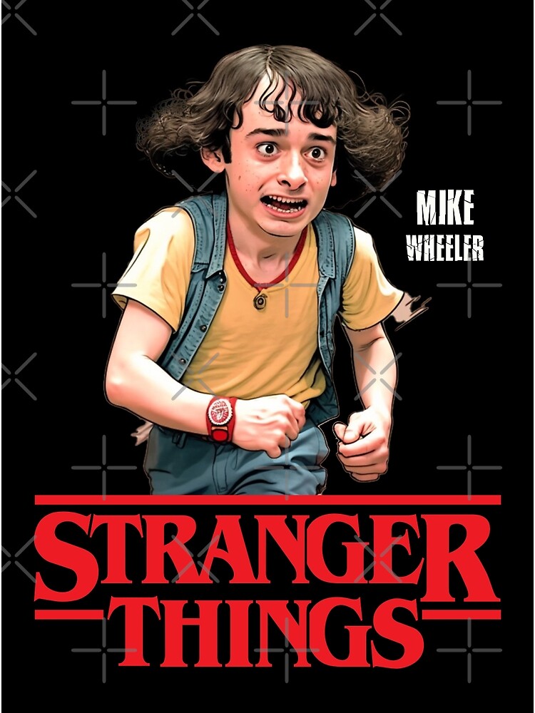 Will Byers Stranger Things Digital Portrait Postcard for Sale by NewQyu