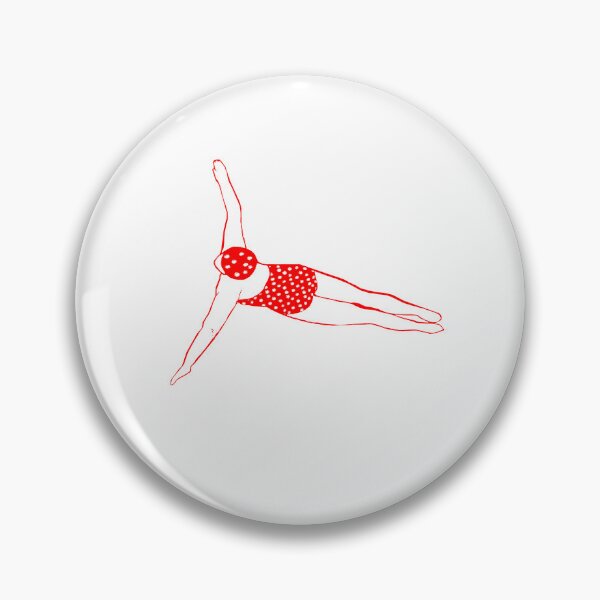 Item preview, Red spot swimmer designed and sold by Drusillacoleart.
