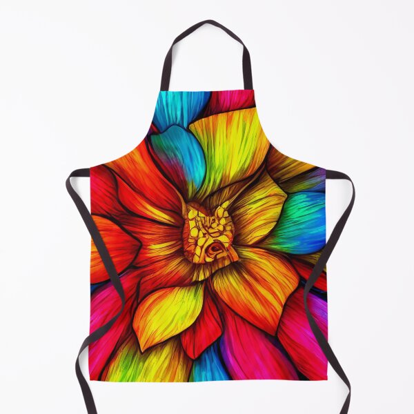 Item preview, Colorful abstract flower designed and sold by Nakumis-shop.