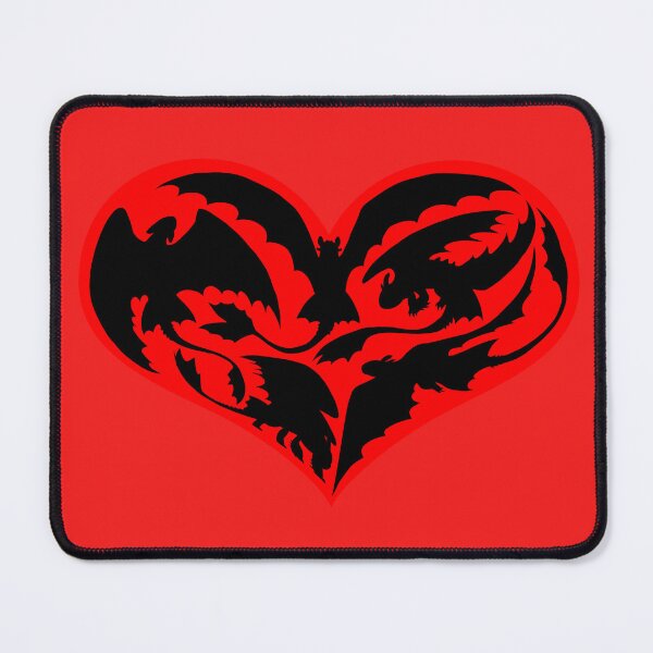 Item preview, I Heart Toothless Dragon Shape designed and sold by Jennette Brown.
