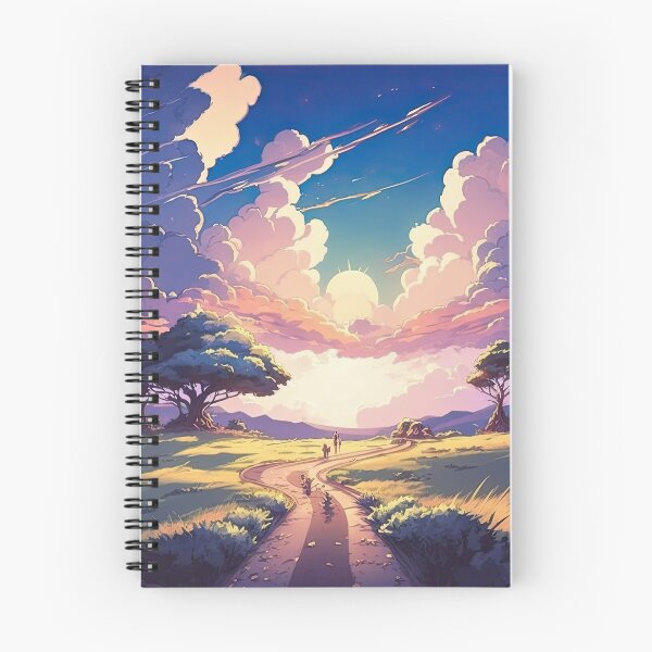 Item preview, Summer Fields: Dancing Trees and Fluffy Clouds designed and sold by FireScreen.