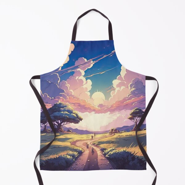 Item preview, Summer Fields: Dancing Trees and Fluffy Clouds designed and sold by FireScreen.