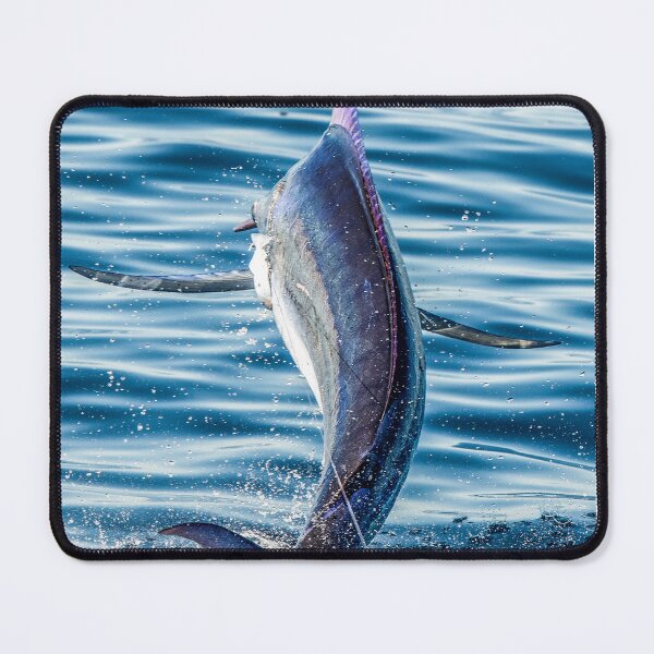 Item preview, Marlin Jumping out of the water in the ocean designed and sold by FishingNation.