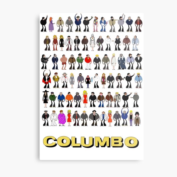 Columbo - The Murderers Metal Print