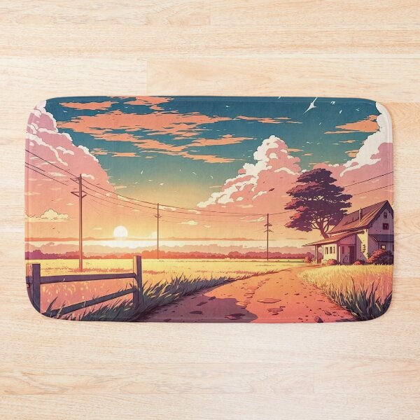 Item preview, Golden Fields: A Cozy Little Home in the Distance designed and sold by FireScreen.