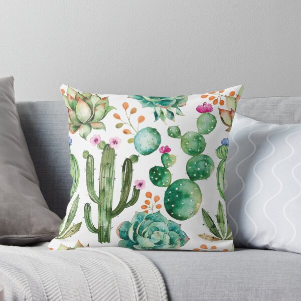 Item preview, Watercolor Cactus Pattern designed and sold by meghanmarie.
