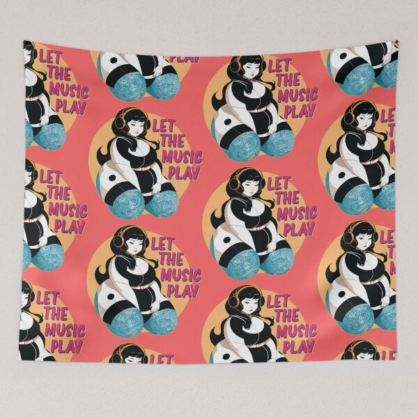 Item preview, Let the music play girl designed and sold by portokalis.
