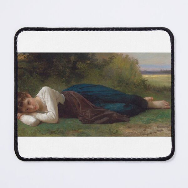 Item preview,  William-Adolphe Bouguereau  Le Repos (Jeune Fille Couchée) designed and sold by TeeARTHY.