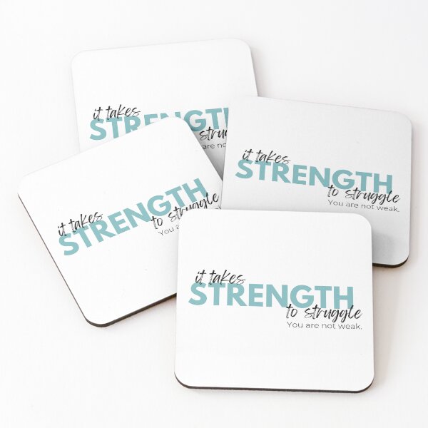 Item preview, Strength. You are not weak. designed and sold by Bren Prentice.