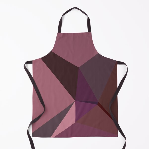 Item preview, Abstract art polygonal 3D geometric triangles in red, brown and pink designed and sold by mennawagih7.