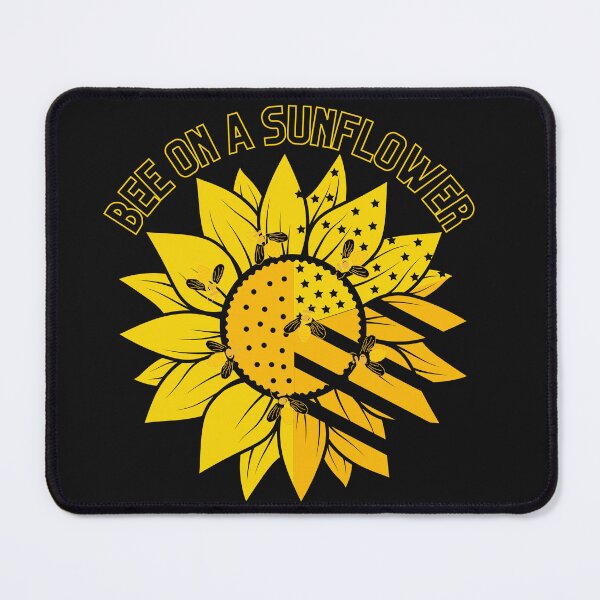 Item preview, bee on a sunflower designed and sold by ayoubii56.