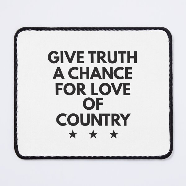 Item preview, Give truth a chance designed and sold by Politics-Corner.
