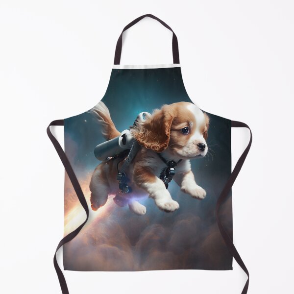 Item preview, Dog Jet-packing Through Space designed and sold by CalumNeeson.