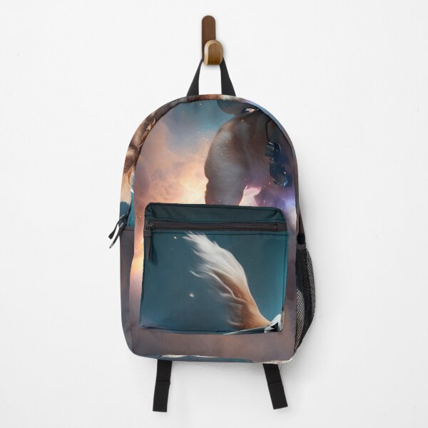 Item preview, Dog Jet-packing Through Space designed and sold by CalumNeeson.