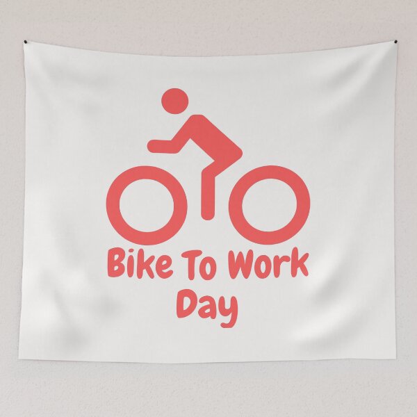 Item preview, Bike To Work Day designed and sold by Simo0455.