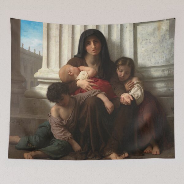 Item preview, William-Adolphe Bouguereau  Charity The Indigent Family designed and sold by TeeARTHY.
