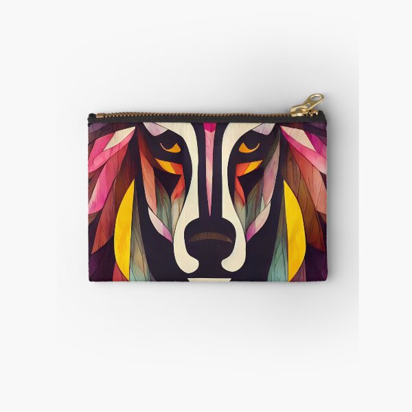 Artikelvorschau, Psychedelischer Wolf in Wasserfarben Design entworfen und verkauft von randrdesign.