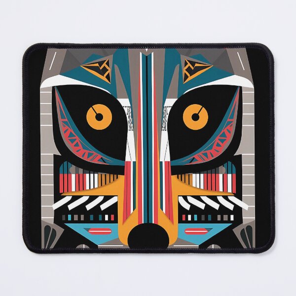 Item preview, Abstract fox in Bauhaus style designed and sold by randrdesign.