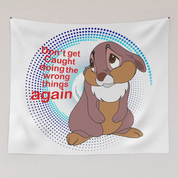 Item preview, A warning to the wrongdoing rabbit designed and sold by Bigrow.