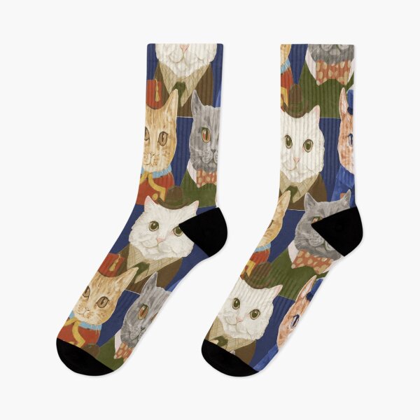 Item preview, Cats in Job Uniforms Pattern designed and sold by The Masked Designer.