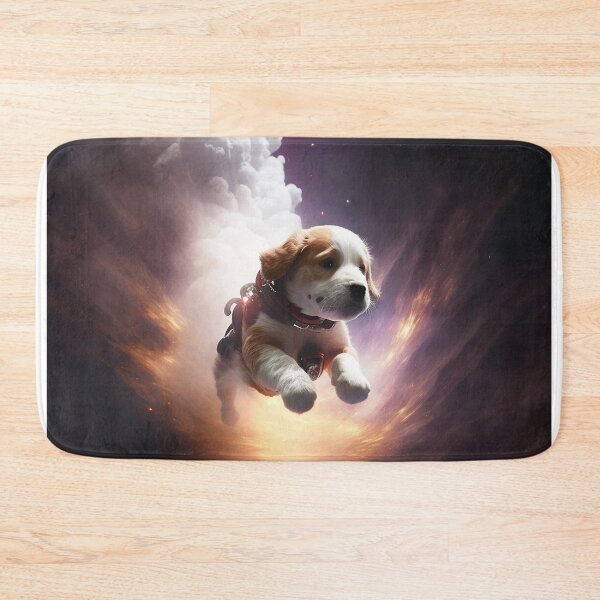 Item preview, Puppy Descends Onto Earth designed and sold by CalumNeeson.