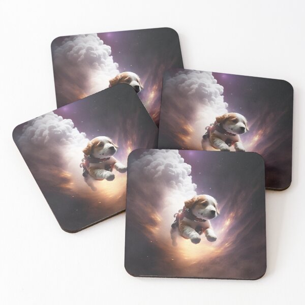 Item preview, Puppy Descends Onto Earth designed and sold by CalumNeeson.