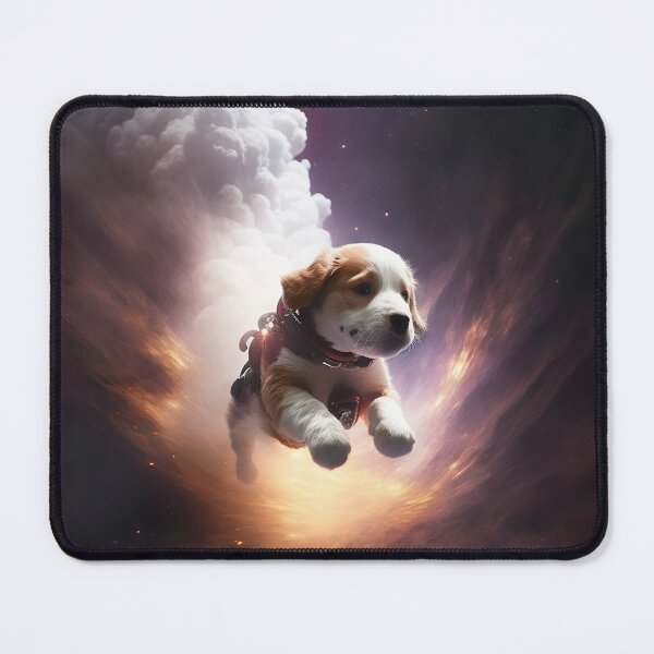 Item preview, Puppy Descends Onto Earth designed and sold by CalumNeeson.