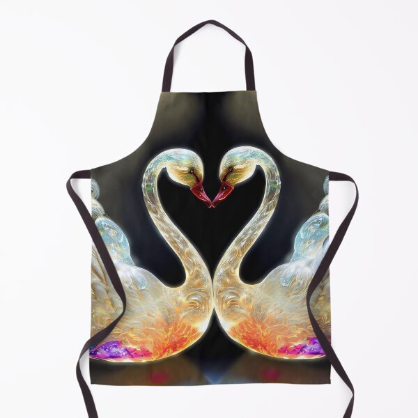 Item preview, Crystal Clear Love - Two Glass Swans designed and sold by Girih.