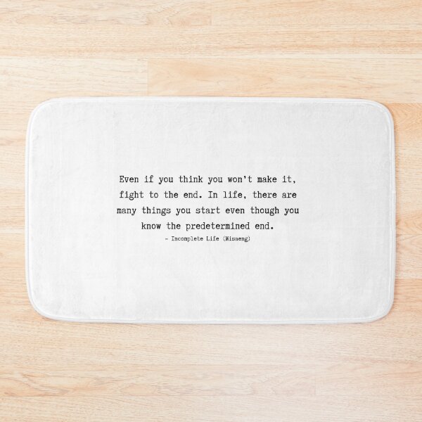 Item preview, Incomplete Life (Misaeng) Quotes designed and sold by ayshatazin.