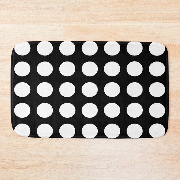 Item preview, WHITE and BLACK Symmetrical POLKA DOTS  designed and sold by RachelMacht.