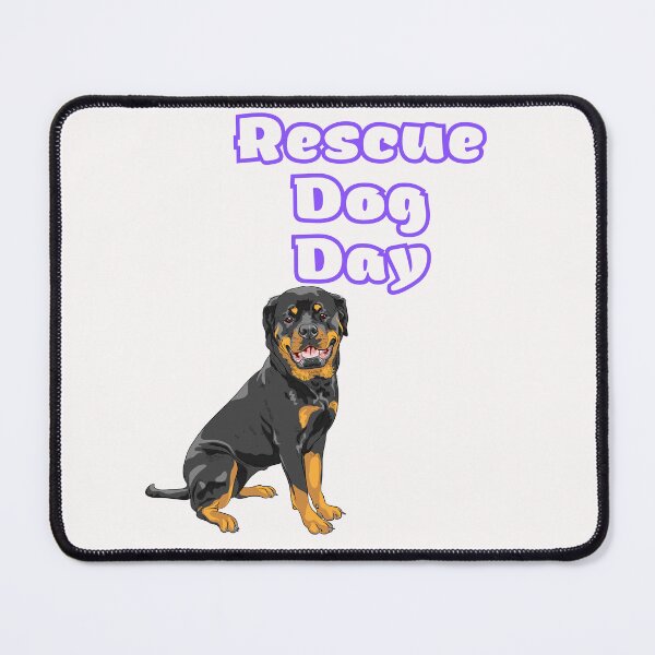 Item preview, Rescue Dog Day designed and sold by Simo0455.