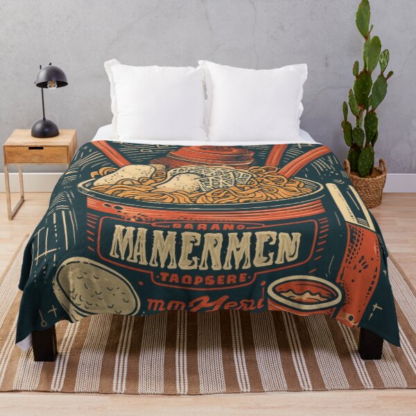 Item preview, Red & Black Ramen Delight: Overflowing Noodle Artwork designed and sold by JakobMichaels92.