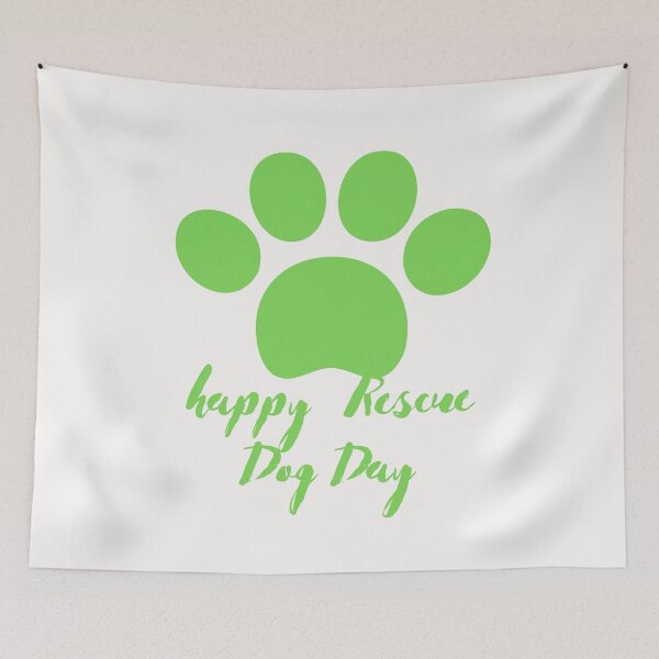Item preview, Happy Rescue Dog Day designed and sold by Simo0455.