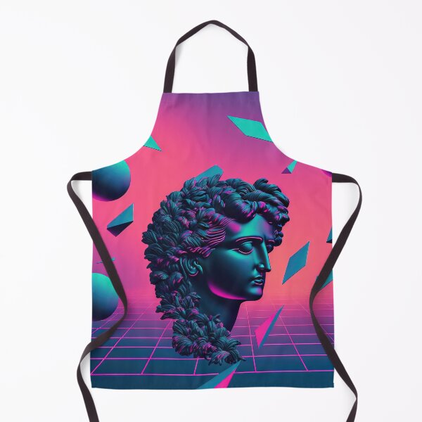 Artikelvorschau, Geometrische Traumlandschaft: Eine Vaporwave-Hommage an die klassische Schönheit entworfen und verkauft von Mullet Monkey.
